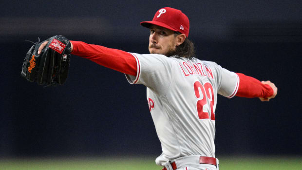 Former Philadelphia Phillies pitcher Michael Lorenzen